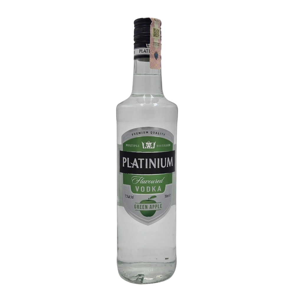 [716672] Vodka Platinium Pomme Verte - 70cl