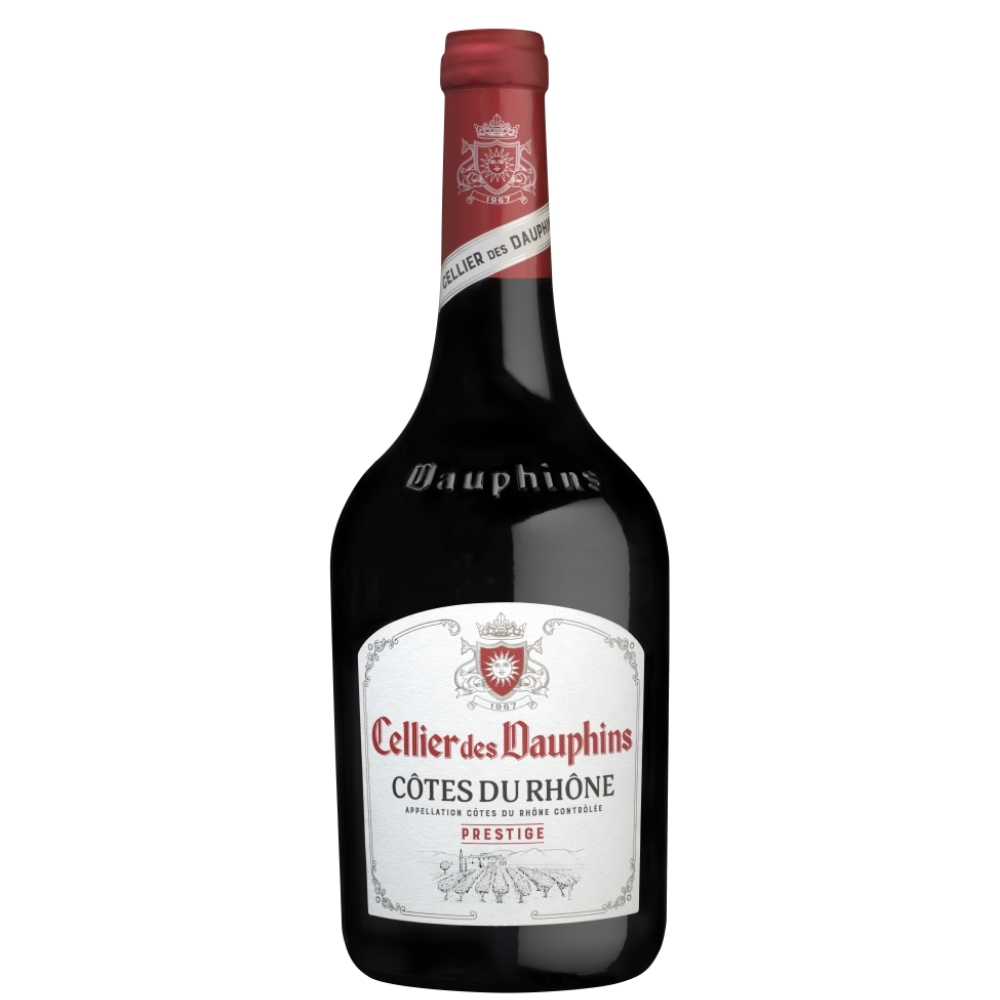[70527] Vin Rouge Côtes du Rhône Cellier des Dauphins Prestige - 75cl