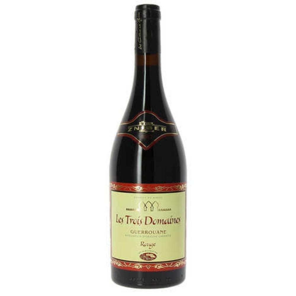 [3396] Vin Rouge Les 3 Domaines Guerrouane - 37.5cl