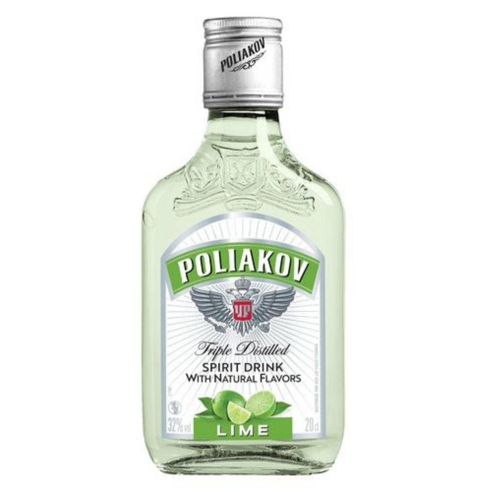 [516645] Vodka Poliakov Citron - 20cl