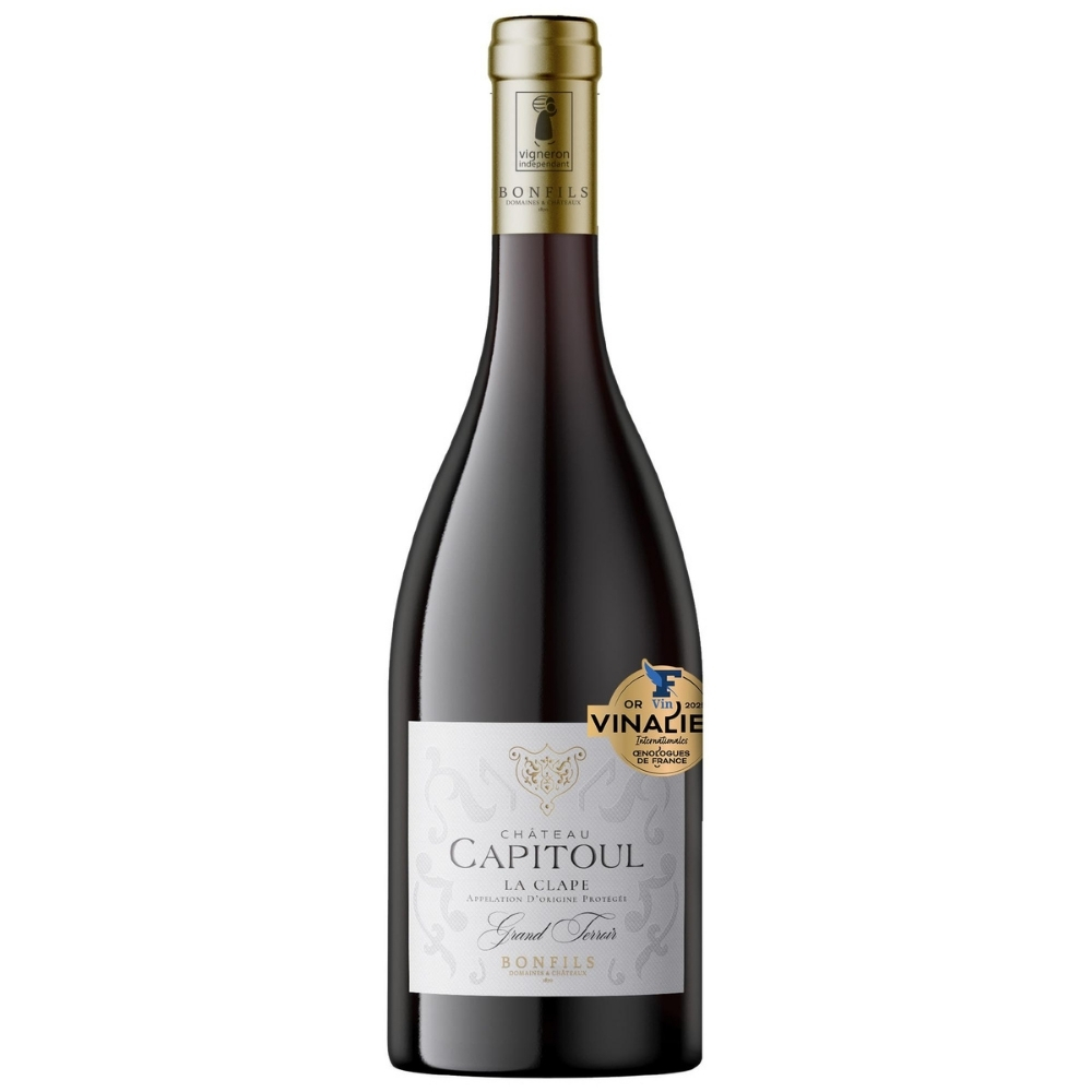 Vin Rouge Languedoc La Clape Château Capitoul GT - 75cl