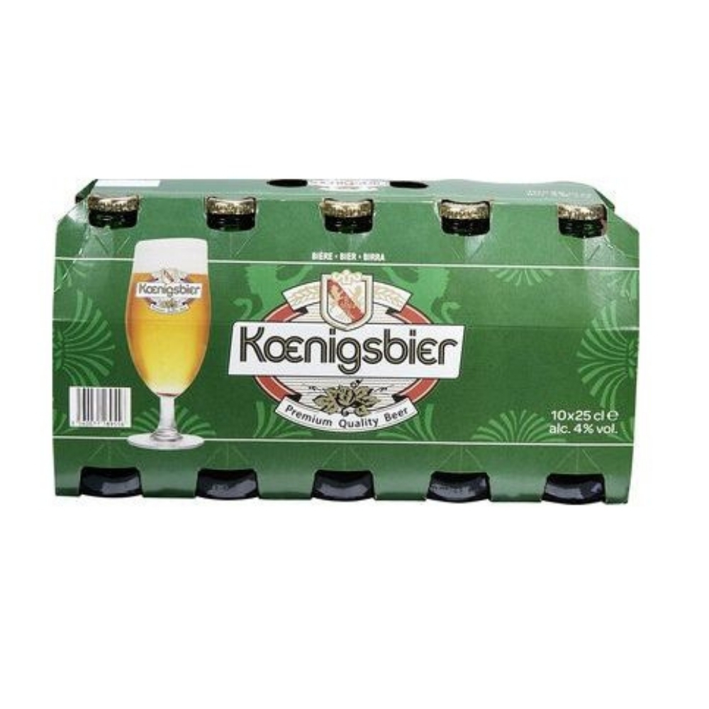 [222518] Pack 10x Bière Koenigs - 25cl