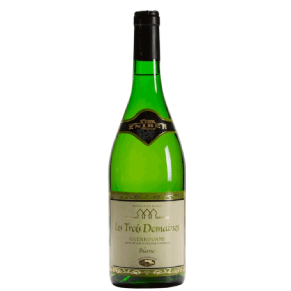 [3392] Vin Blanc Les 3 Domaines Guerrouane - 75cl