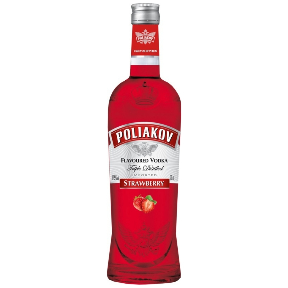 [386743] Vodka Poliakov Hot Strawberry - 70cl