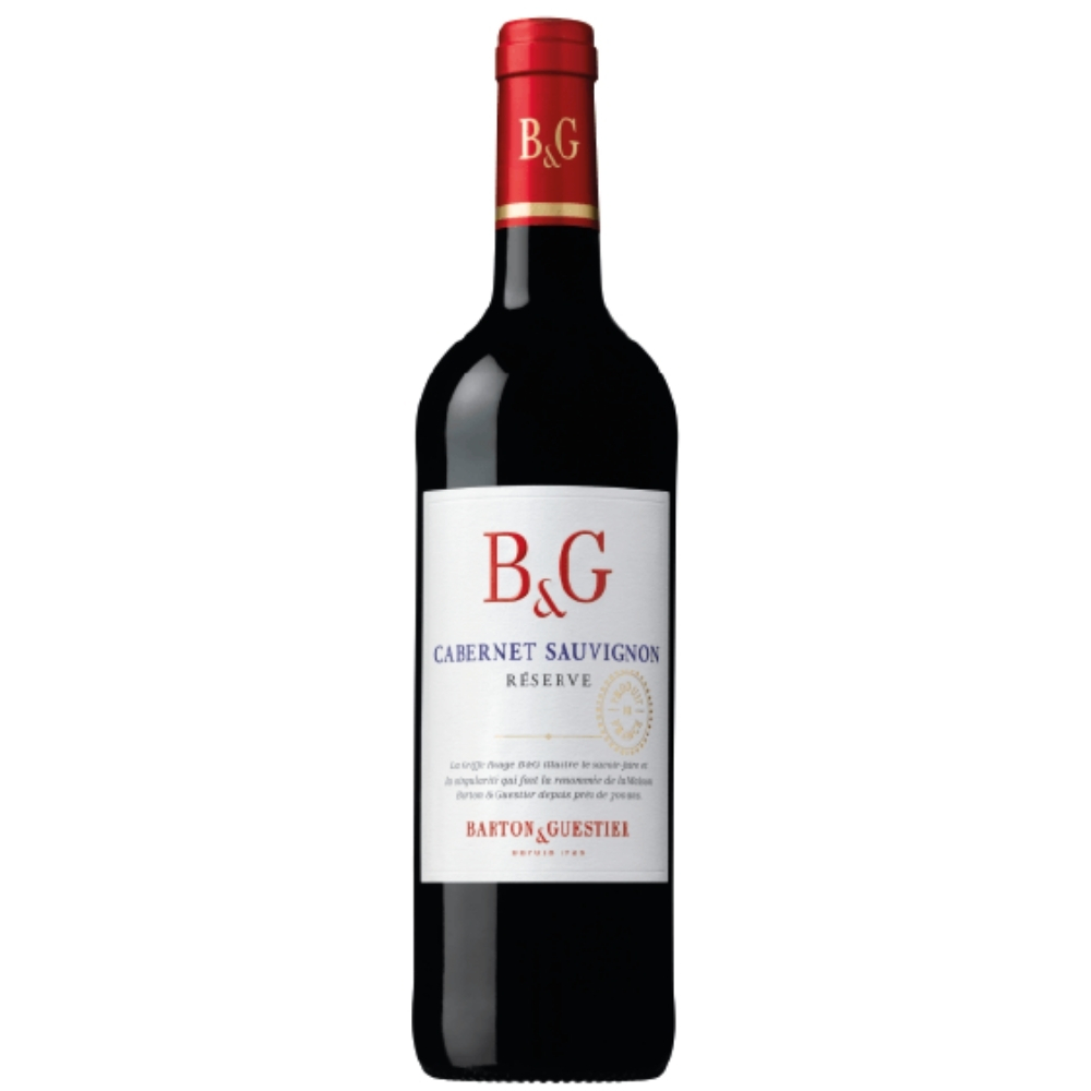 Vin Rouge Cabernet Sauvignon Barton & Guestier VDF - 75cl