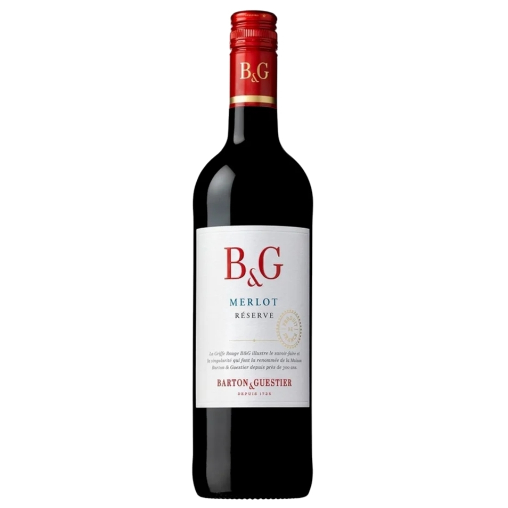 Vin Rouge Bordeaux Merlot Barton & Guestier - 75cl