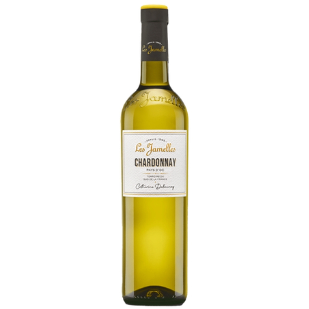 [647695] Vin Blanc Chardonnay Kosher Les Jamelles - 75cl